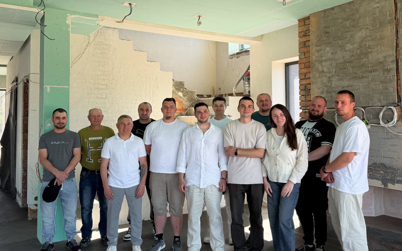 Команда ARTVAN GROUP на об'єкті